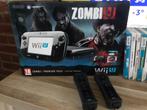 Wii U Console 32GB Zwart + Gamepad.ZombiU en extra.., Spelcomputers en Games, Spelcomputers | Nintendo Wii U, Ophalen of Verzenden