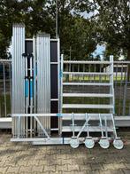 GRATIS SAMSUNG TABLET bij euroscaffold kar 135x250x8,2m, Ophalen of Verzenden, Zo goed als nieuw, Rolsteiger of Kamersteiger, 5 meter of hoger