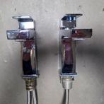 Wastafelkraan - Modern Design chroom, Ophalen of Verzenden, Gebruikt, Rvs, Wastafel