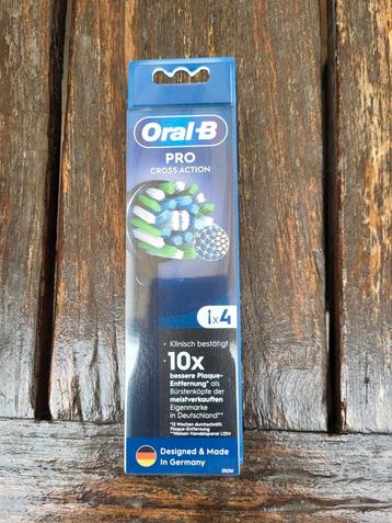 Oral-B opzetborstels 4 stuks nieuw beschikbaar voor biedingen