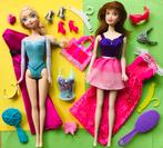 2x mooie Disney Barbie pop met kleding en accessoires, Ophalen of Verzenden, Zo goed als nieuw, Fashion Doll