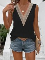 Nieuwe mouwloze top - Maat S, Kleding | Dames, Tops, Zwart, Nieuw, Ophalen of Verzenden, Maat 36 (S)