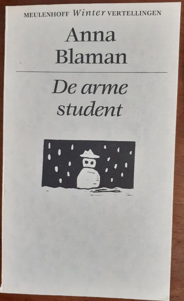 Anna Blaman - De arme student, Boeken, Literatuur, Zo goed als nieuw, Nederland, Ophalen of Verzenden