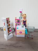 Leuke barbie supermarkt set!, Zo goed als nieuw, Ophalen