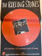 Paginagrote A3 advertentie ROLLING STONES Miss You release, Ophalen of Verzenden