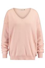 America Today Kara pullover in katoenblend met V-hals roze., Kleding | Dames, Nieuw, Ophalen of Verzenden, Roze, Maat 36 (S)