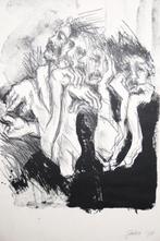 Mooie litho draagt de naam Hofker, Ophalen of Verzenden