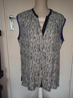 NIEUW! Mouwloze blouse top van Violeta by Mango maat 42 44, Kleding | Dames, Mango, Verzenden, Zwart, Maat 42/44 (L)