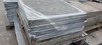 Chinees hardsteen terrastegels 60x60x2.5 cm. 20 m2. 56 stuks, Tuin en Terras, Ophalen, Gebruikt, Natuursteen, Terrastegels
