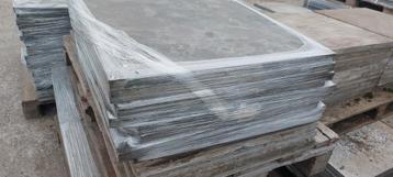 Chinees hardsteen terrastegels 60x60x2.5 cm. 20 m2. 56 stuks beschikbaar voor biedingen