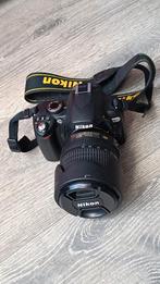 Nikon D60 met Nikkor 18-105mm ZGAN!, Ophalen, Spiegelreflex, Zo goed als nieuw, Nikon