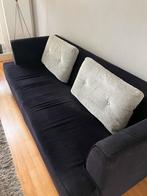 Montel bankstel zwart en grijs, Ophalen, Gebruikt, 75 tot 100 cm, Stof