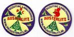 2 x kampterrein Austerlitz samen 5,00, Verzamelen, Verzenden, Nieuw, Embleem, Speld of Insigne