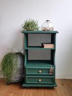 Zwaar Kastje - Groen, Huis en Inrichting, Kasten | Dressoirs, Ophalen, Minder dan 50 cm, Gebruikt, Vintage