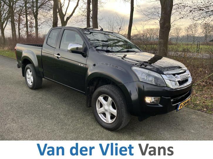 Isuzu D-max 2.5 TD Extended 164pk Cab LS 4WD BPM Vrij! Lease, Auto's, Isuzu, Bedrijf, Te koop, D-Max, 4x4, ABS, Airbags, Airconditioning