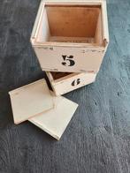 houten munitie doosjes, Antiek en Kunst, Ophalen of Verzenden