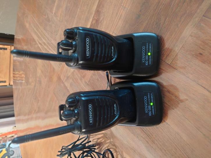 Setje Kenwood Electronics TK-3301-1, Telecommunicatie, Portofoons en Walkie-talkies, Gebruikt, Portofoon of Walkie-talkie, 2 to 5 km