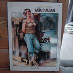 Le cycle d cyann Aieia d'aldaal emaille bord/plaat, Eén stripboek, Ophalen of Verzenden, Zo goed als nieuw