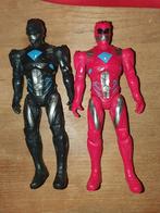 Power Rangers movie action figures 2x, Gebruikt, Ophalen of Verzenden