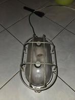 Industria Rotterdam Bulkhead Lamp - Bullseye Lamp vintage, Ophalen, Gebruikt, Glas, Industrieel