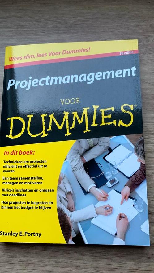 Stanley E. Portny - Projectmanagement voor Dummies, Boeken, Wetenschap, Zo goed als nieuw, Verzenden