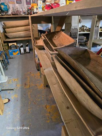 Oude Houten Troggen 27 stuks 1 koop beschikbaar voor biedingen