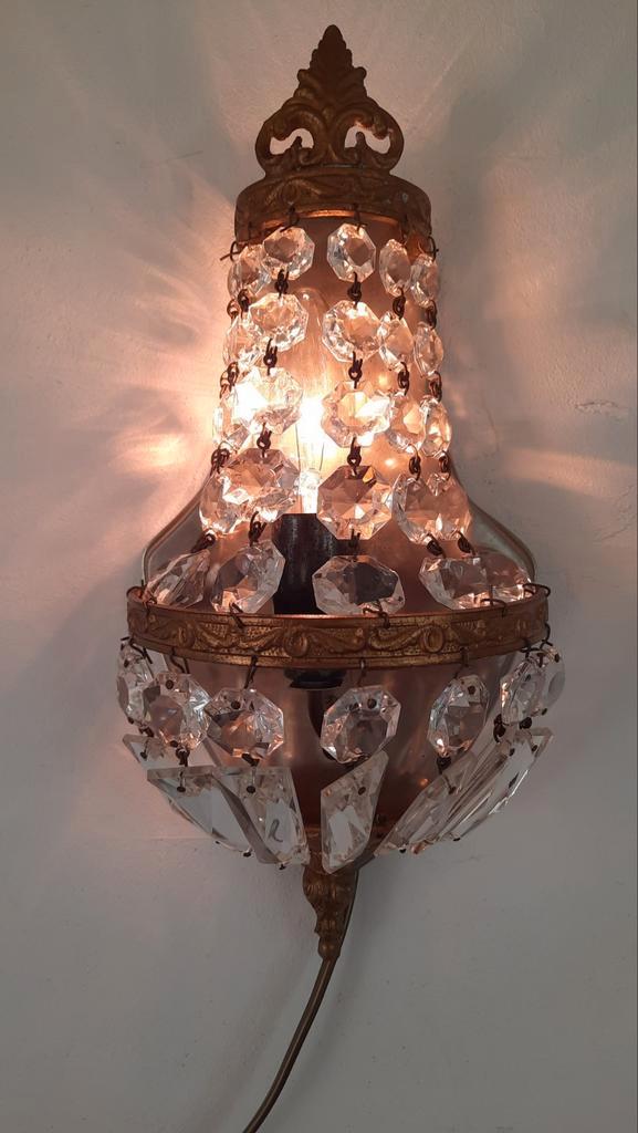 Set wandlampjes zakluchters 25GG (nuzzelspul), Huis en Inrichting, Lampen | Wandlampen, Gebruikt, Ophalen of Verzenden