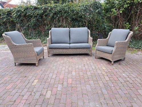 4so 4 seasons outdoor wicker Brighton loungeset, Tuin en Terras, Tuinsets en Loungesets, Zo goed als nieuw, Wicker, 4 zitplaatsen