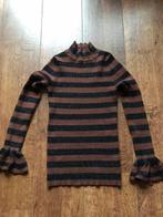 Leuk coltrui Zwart/ Bruin met iets glitter maat 36, Kleding | Dames, Truien en Vesten, Bruin, Ophalen of Verzenden, Zo goed als nieuw