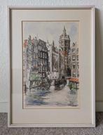 Aquarel Oudezijds Kolk Amsterdam, Ophalen