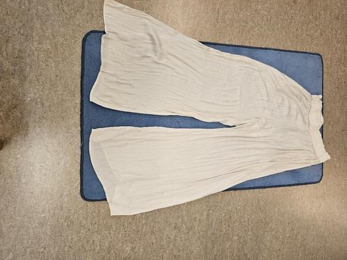 witte transparante broek, Kleding | Dames, Broeken en Pantalons, Zo goed als nieuw, Wit, Ophalen