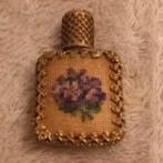 Vintage Petit Point Parfumflesje, Ophalen of Verzenden