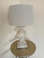 2 schemerlampen grijs, Huis en Inrichting, Lampen | Lampenkappen, Minder dan 25 cm, Rond, Zo goed als nieuw, Ophalen