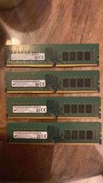Micron 16GB PC4-2666V-U 2Rx8 Non-ECC (64GB DDR4 kit), Computers en Software, RAM geheugen, Ophalen, DDR4, Zo goed als nieuw, Desktop