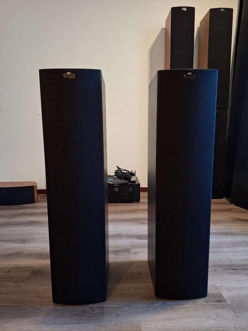KEF Q55, Audio, Tv en Foto, Luidsprekers, Zo goed als nieuw, Front, Rear of Stereo speakers, 120 watt of meer, Overige merken