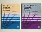 First Book of Practical Studies for Bassoon van D. McDowells, Muziek en Instrumenten, Blaasinstrumenten | Overige, Bladmuziek