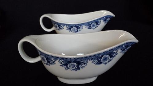 2 x Sauskom BALMORAL petrol blauw ~ Royal Sphinx Maastricht, Huis en Inrichting, Keuken | Servies, Zo goed als nieuw, Kom(men)