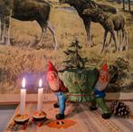 Kabouters met Bloempot uit Zweden, Duits, Kerst, Tomte, Ophalen of Verzenden, Gebruikt