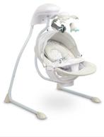 2-in-1 Babyswing & Schommelstoel - Caretero Raffi Grijs, Overige merken, Schommelstoel, Nieuw, Ophalen of Verzenden