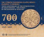 BU set SLOWAKIJE 2025 "Invoering Gouden Munt De Florijn"., Ophalen of Verzenden, Overige landen, Overige waardes