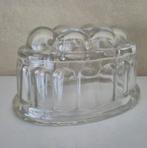 Puddingvorm glas, puntgaaf -vintage, Antiek en Kunst, Antiek | Glas en Kristal, Ophalen of Verzenden