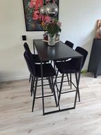 Bartafel met stoelen, Huis en Inrichting, Tafels | Statafels, Ophalen, Gebruikt