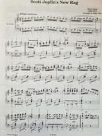 Scott Joplin 8 Ragtimes Accordeon., Overige genres, Ophalen of Verzenden, Zo goed als nieuw, Thema