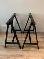 Ikea schragen 2x, Gebruikt, 50 tot 100 cm, Ophalen of Verzenden, Minder dan 50 cm