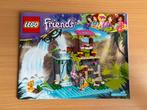 LEGO Friends 41033 - Jungle Waterval Reddingsactie, Ophalen of Verzenden, Zo goed als nieuw, Complete set, Lego