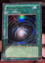 Yu-Gi-Oh! Mystical Space Typhoon MRL-047 1st Ed US Magic Ed, Foil, Gebruikt, Ophalen of Verzenden, Losse kaart