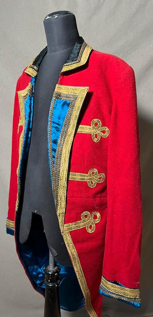 Oude vintage theater lakei of dompteur uniform jas, Kleding | Heren, Carnavalskleding en Feestkleding, Zo goed als nieuw, Carnaval