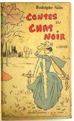 Contes du Chat Noir 1891 L'Hiver Rodolphe Salis - Binding, Ophalen of Verzenden