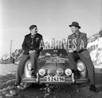 Porsche 356 rally car 1955 Monte Carlo Rallye foto, Verzamelen, Verzenden, Nieuw, Auto's