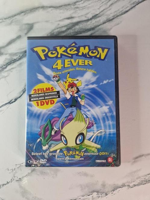 Pokemon 4 De Film: Pokemon 4 Ever (2001), Cd's en Dvd's, Dvd's | Tekenfilms en Animatie, Zo goed als nieuw, Amerikaans, Tekenfilm